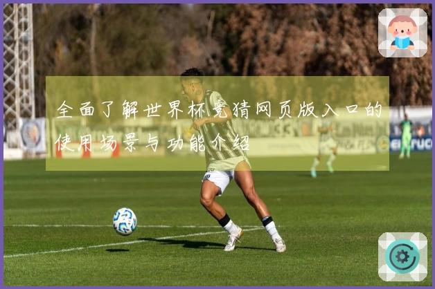 全面了解世界杯竞猜网页版入口的使用场景与功能介绍