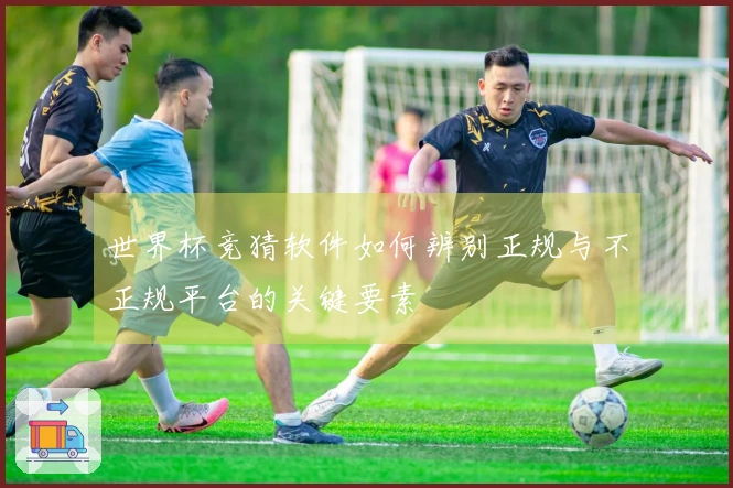 世界杯竞猜软件如何辨别正规与不正规平台的关键要素